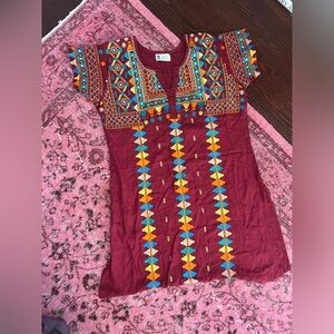 Mexican Dress! Fits like a S